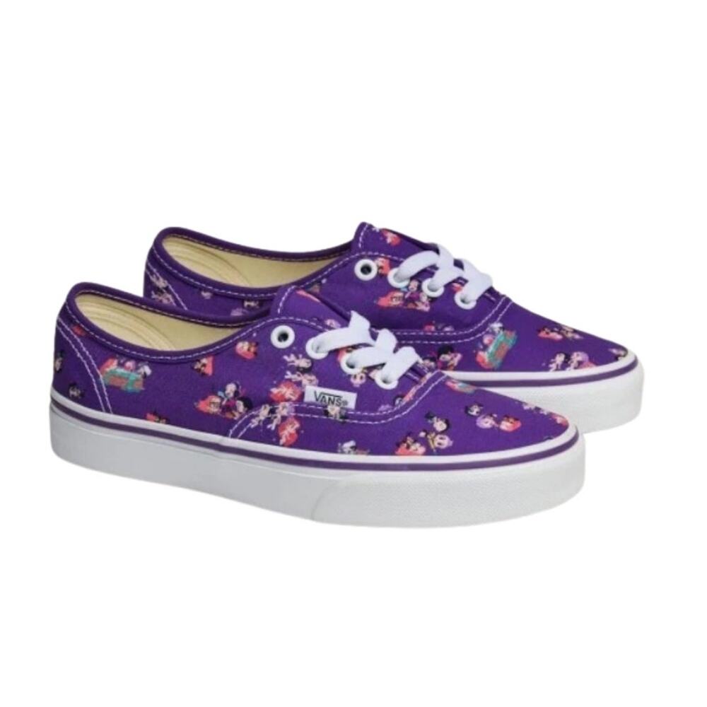 VANS AUTHENTIC X KPop Demon Hunters PURPLE Sz 7 Youth